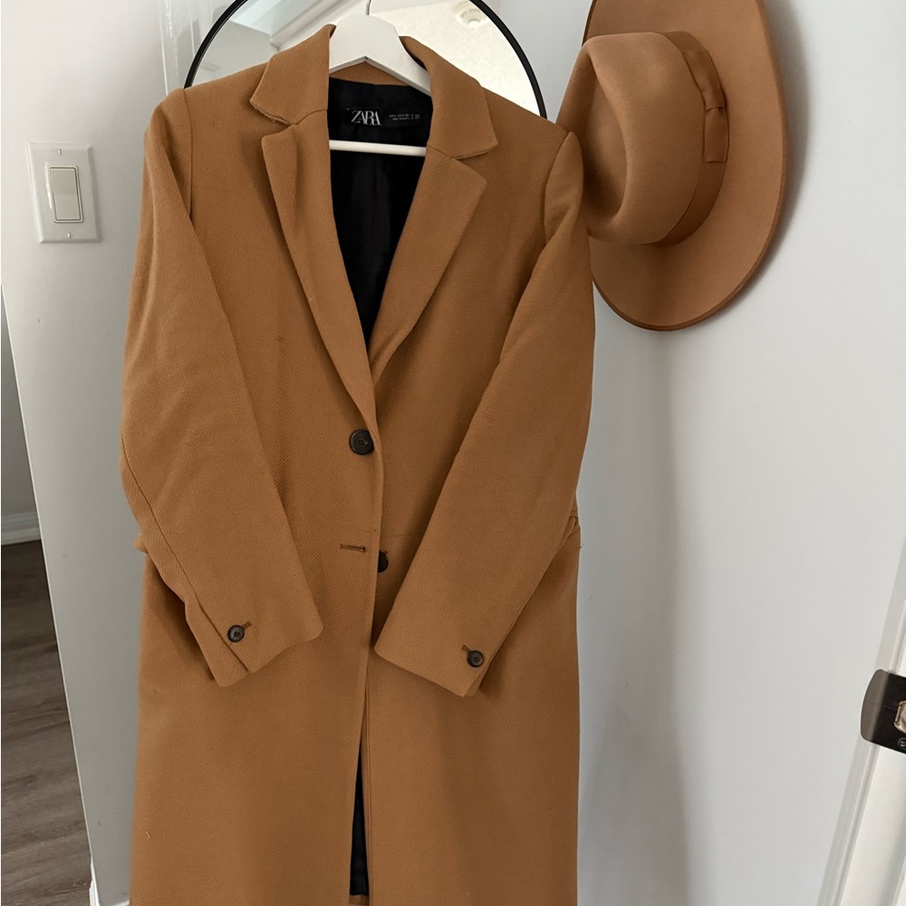 Zara Camel Coat